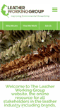 Mobile Screenshot of leatherworkinggroup.com
